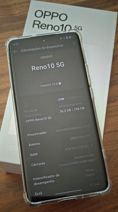 OPPO RENO 10 5G - Azul Turquesa