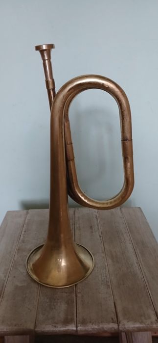 Mosiężna trąbka sygnalowa