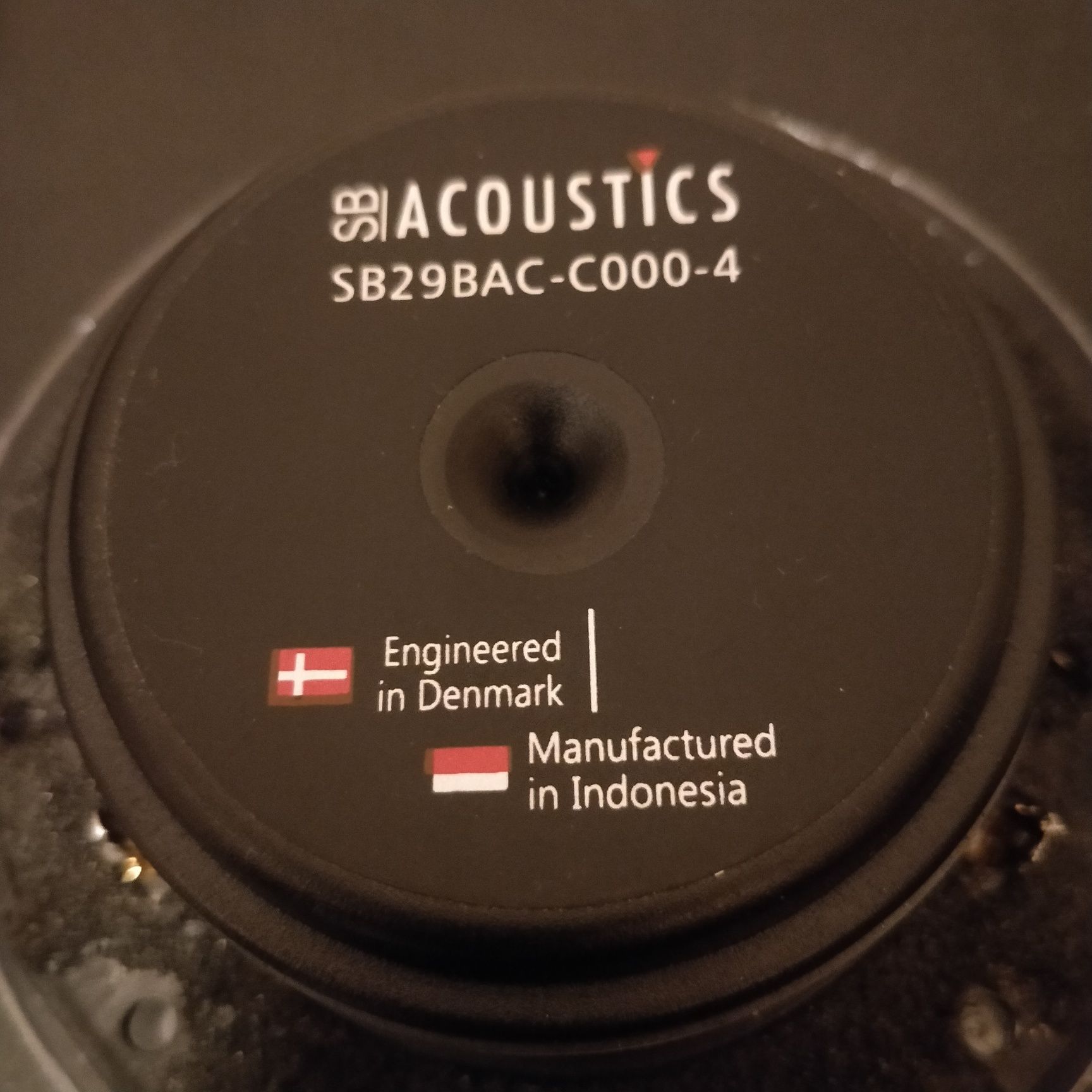 Głośnik SB Acoustics SB29BAC-C000-4 Beryllium