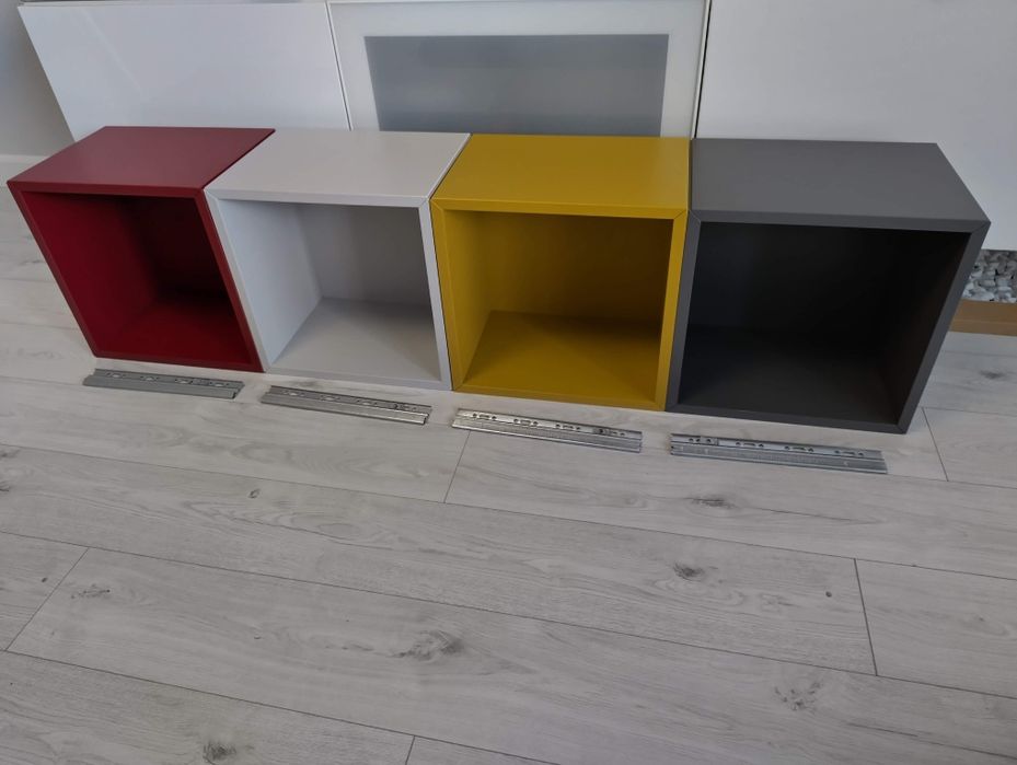 Półka szafka wisząca Eket Ikea wraz z szyna - cena za jedną sztukę.