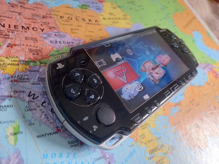 Konsola Sony psp 2004 (2003) slim piano black 64gb ponad 100 gier