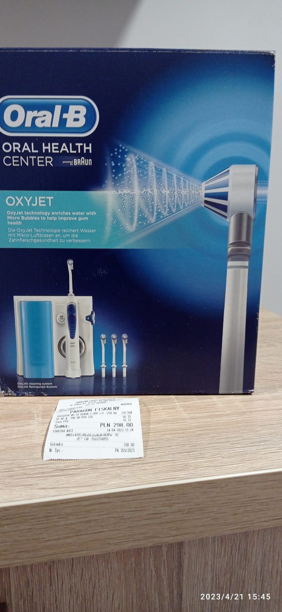 Irygator ORAL-B Professional Care OxyJet MD 18