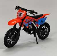 Motocross Dirt bike. Pomarańczowy -18 cm