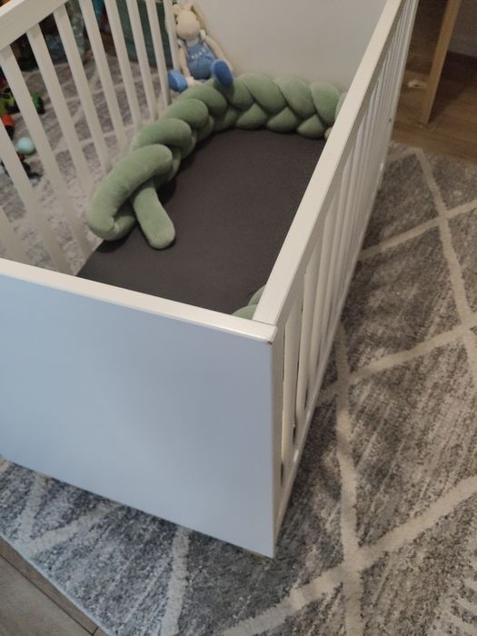 Łóżeczko drewniane Klupś