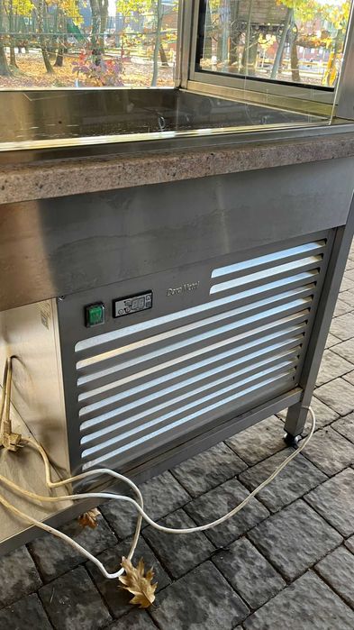 Witryna chłodnicza z wanną chłodniczą Dora Metal DM-94940.05