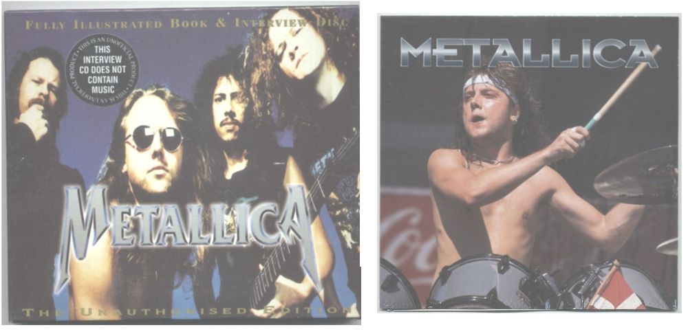 METALLICA CDs Bandeiras Tshirts Posters Postais Etc Também vendo sepa