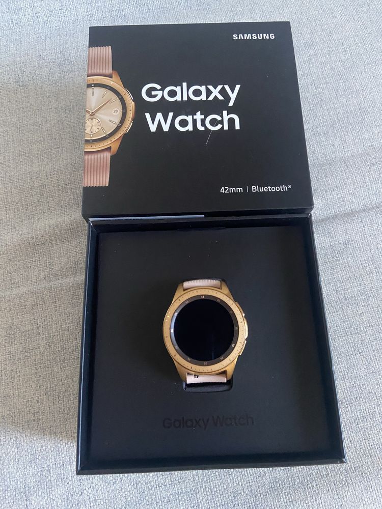 Galaxy watch 42mm/ rose gold