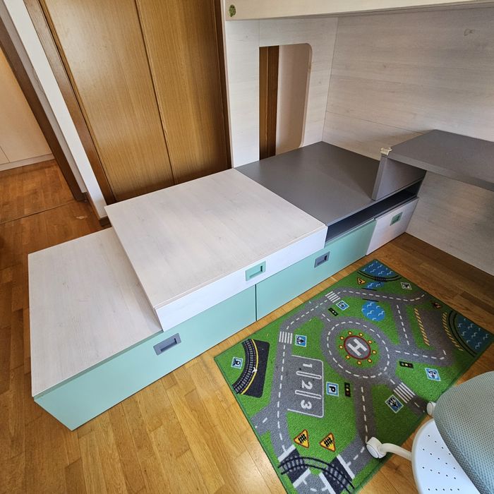 Beliche com secretária