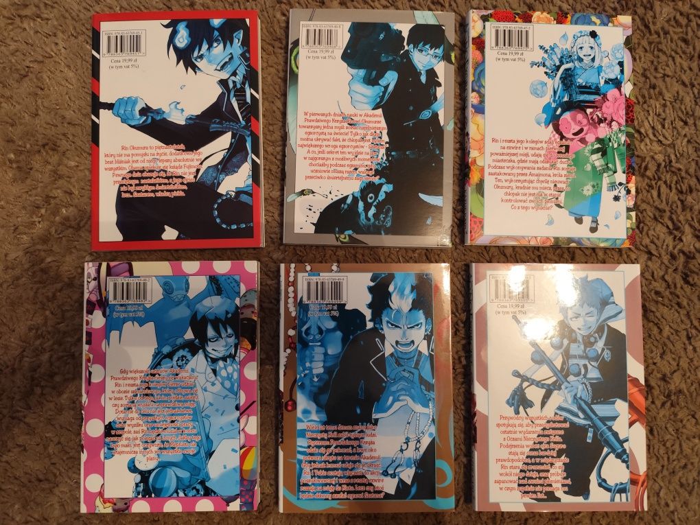 Ao no exorcist - tom 1-6