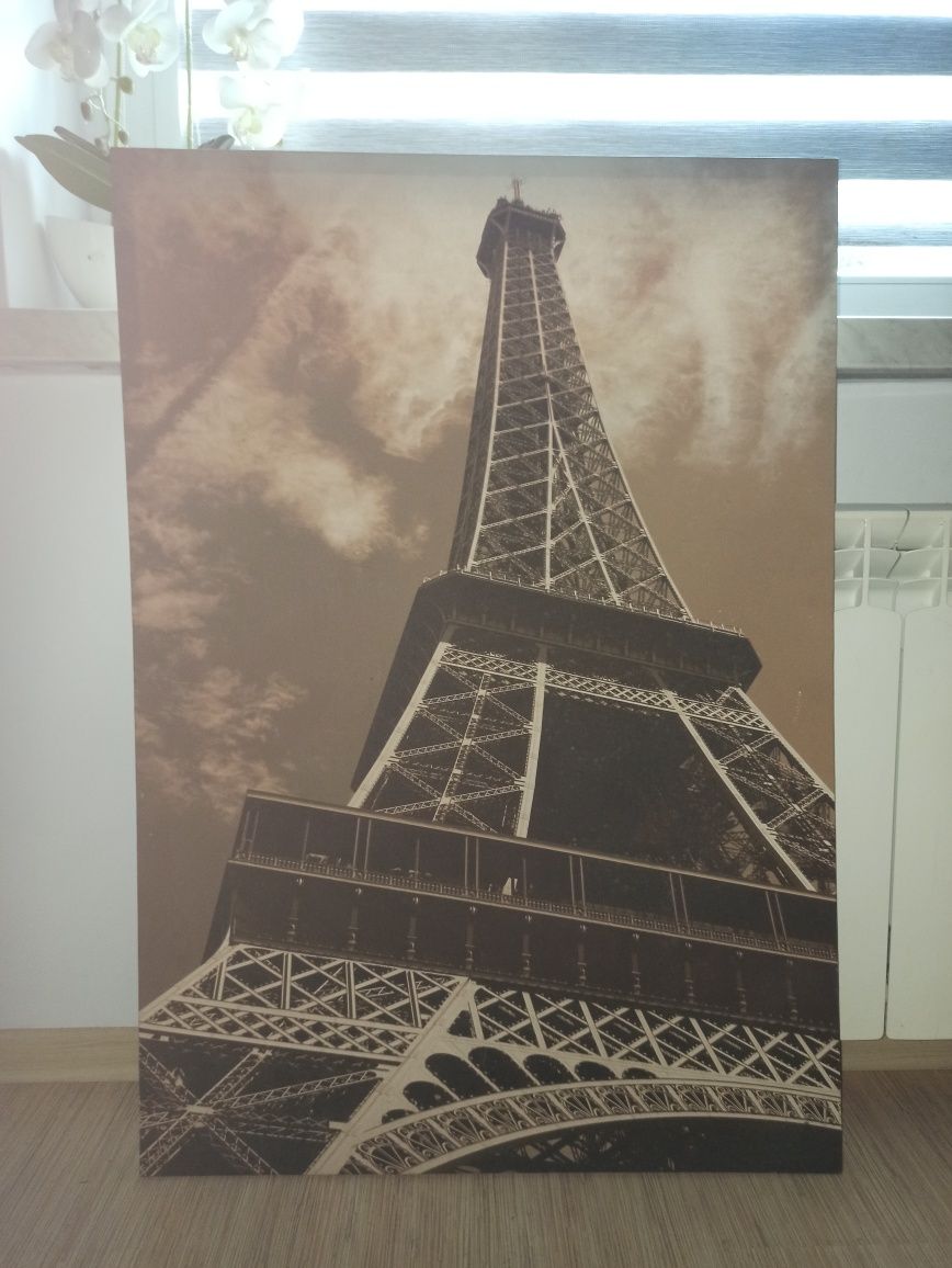 Obraz na płótnie wieża Eiffla Paryż 100x70