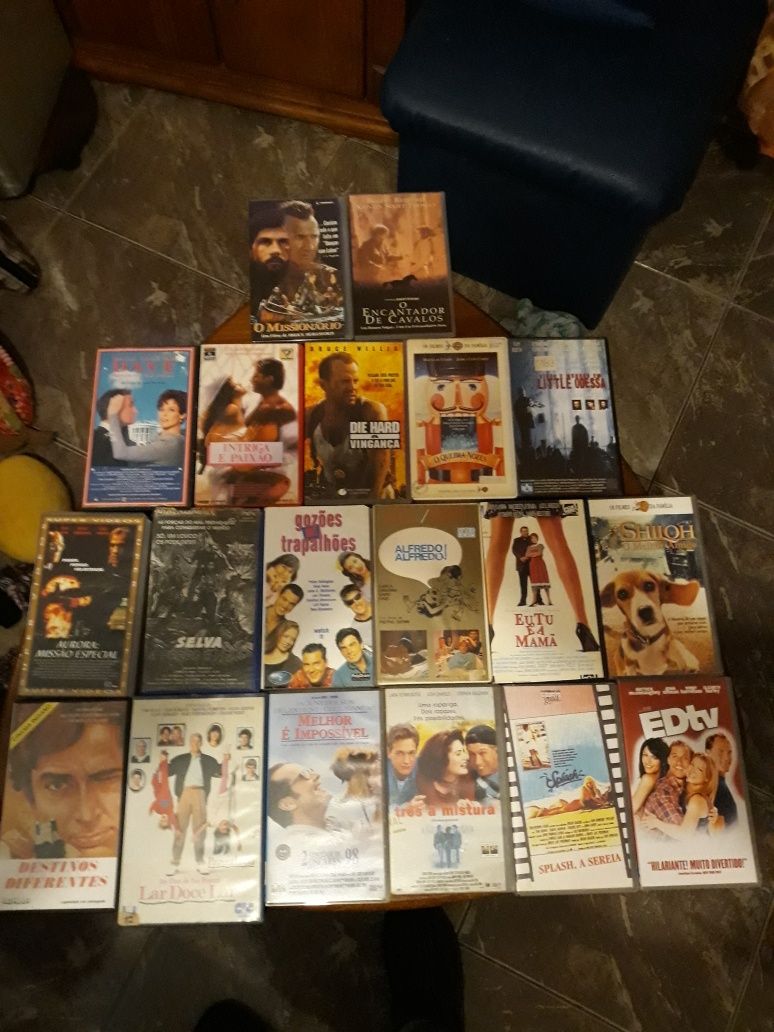 Cassetes VHS originais