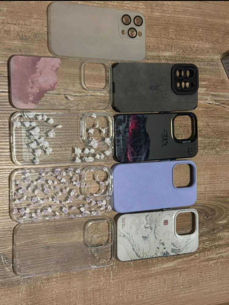 Zestaw 16 etui Iphone 14 Pro + gratis