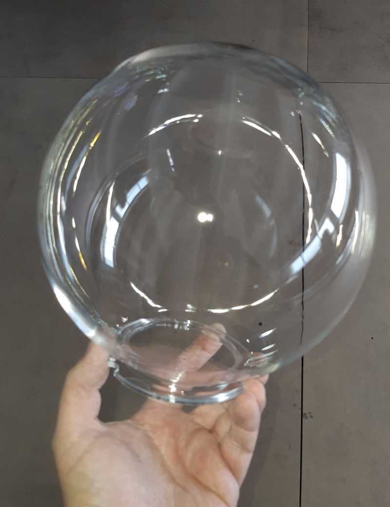 Globo multiusos transparente 20cm diâmetro em plástico (acrílico)