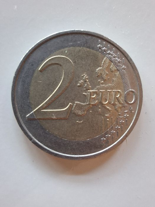 Moeda 2 euros comemorativa - Helmut Schmidt 100 anos