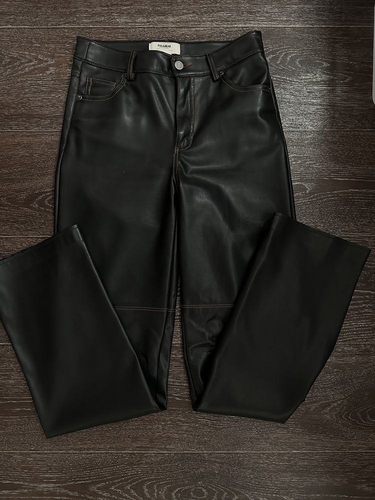 Шкіряні штани. Zara