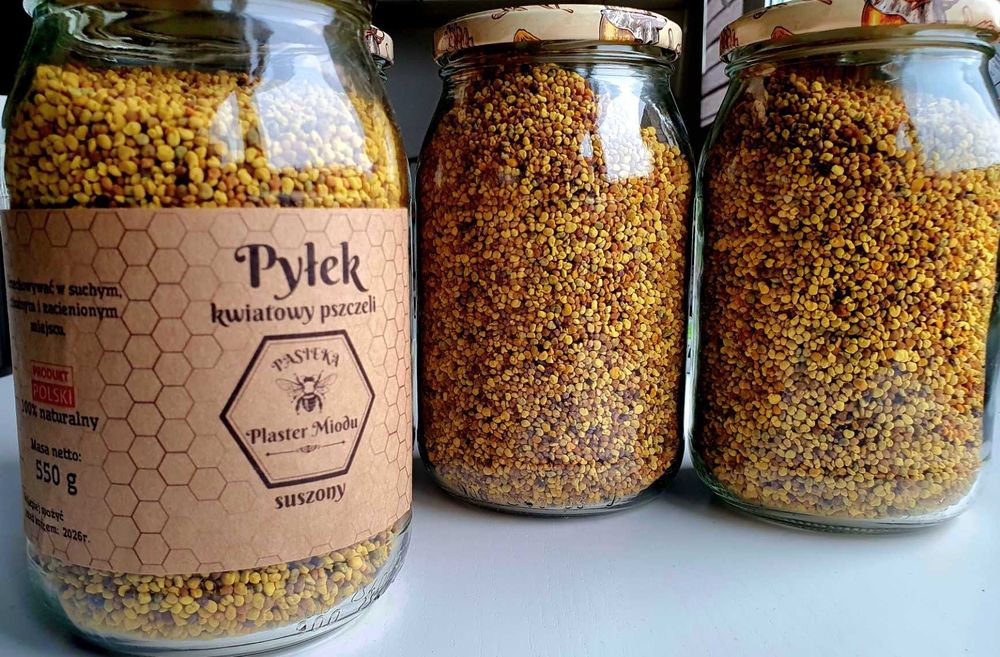 Pyłek pszczeli kwiatowy prosto z pasieki