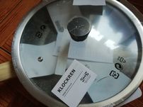Patelnia/wok 28 cm z pokrywką Ikea