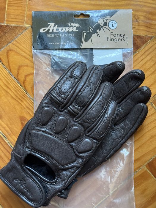 Luvas moto retro Atom Riders