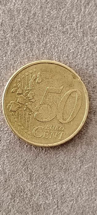 50 Cêntimos de 2002 Letra F da Alemanha