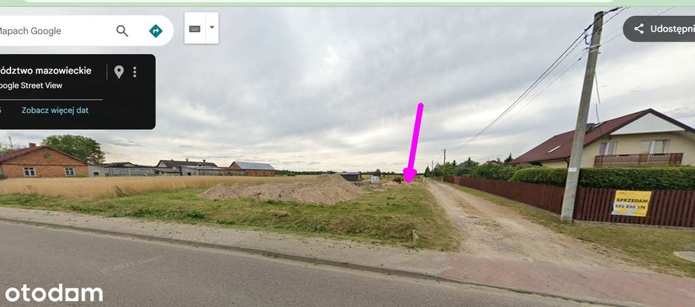 działka budowlana Zatory, Jana Pawła 25