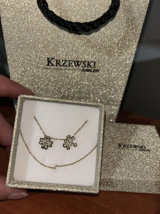 Złoty naszyjnik damski