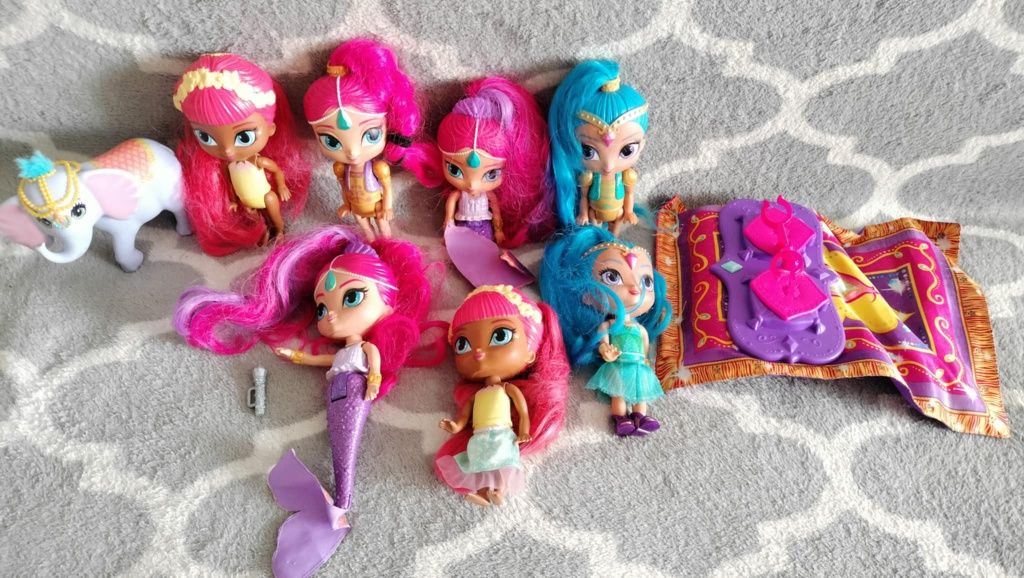Zestaw lalek shimmer i shine
