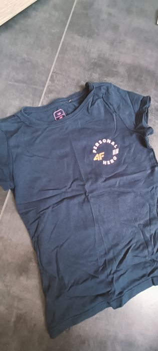 T-shirt koszulka dziewczęca 128, 4F