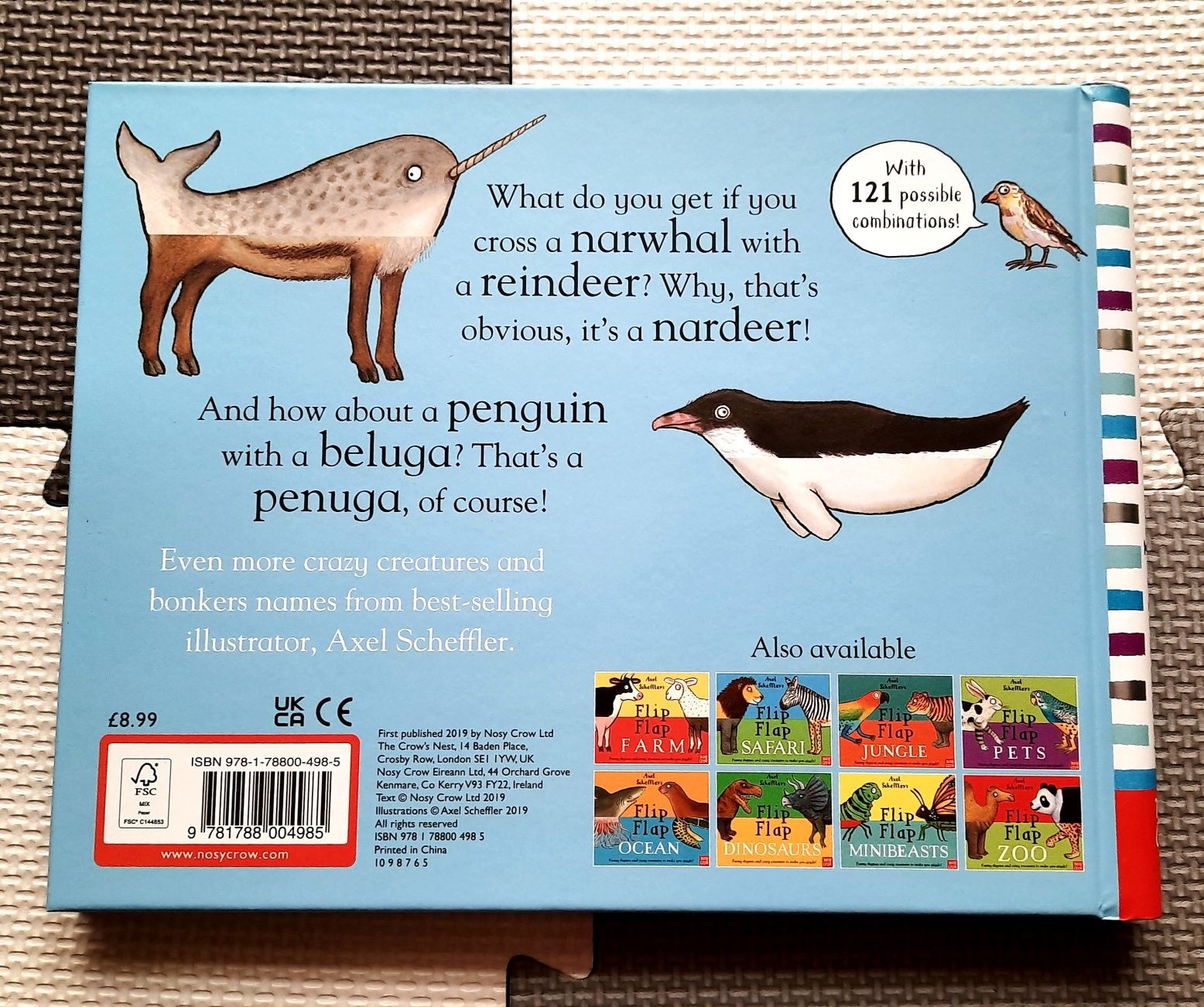Axel Scheffler's Flip Flap Frozen kreatywna zabawa po angielsku