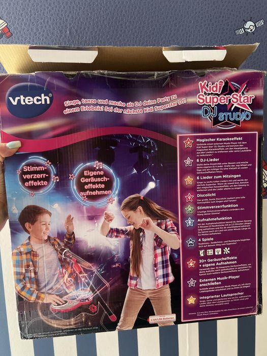 Дитячий набір для караоке та діджея Vtech Microphone для дітей
