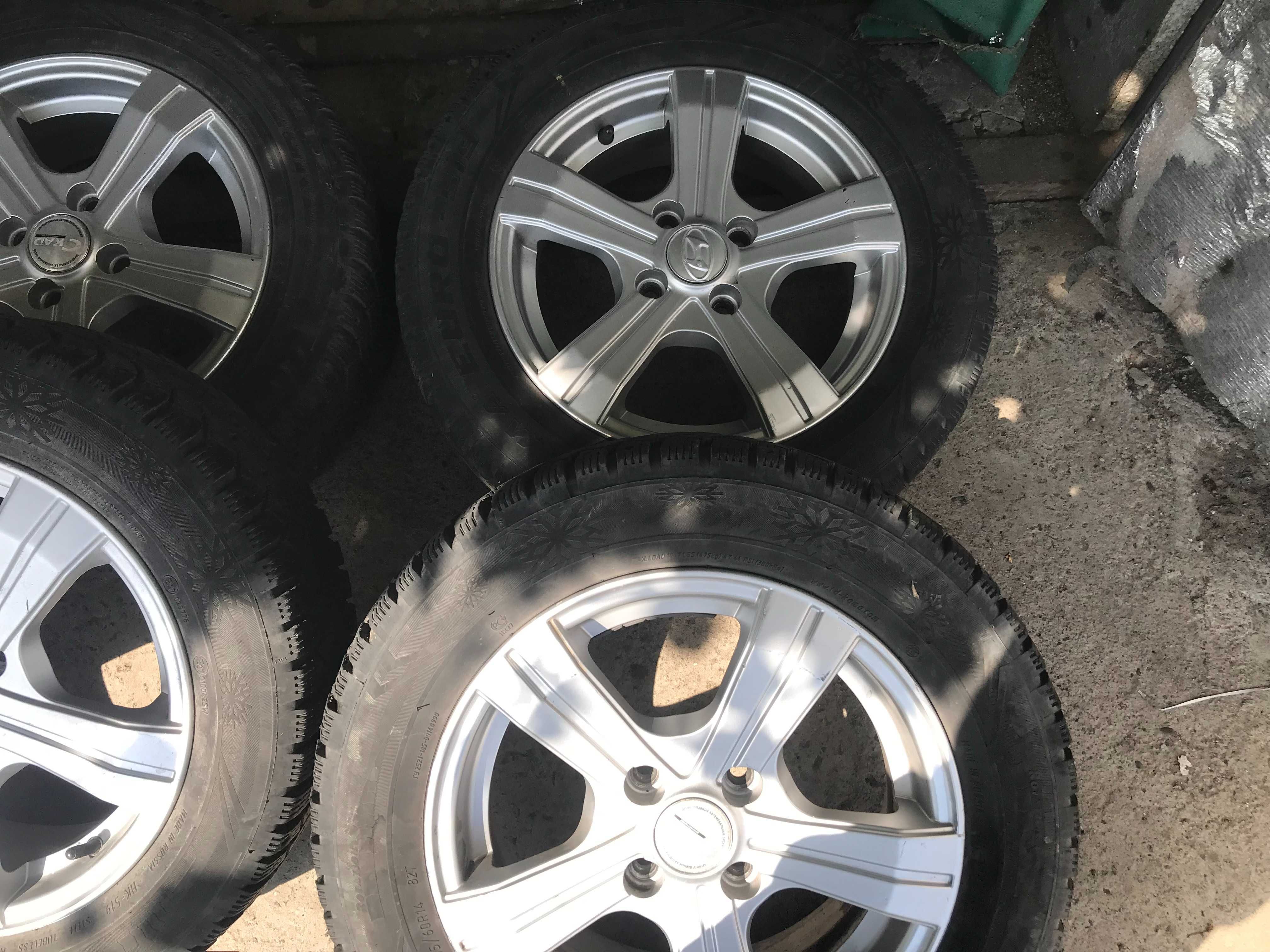 продам диски R14 с резиной 185 /60