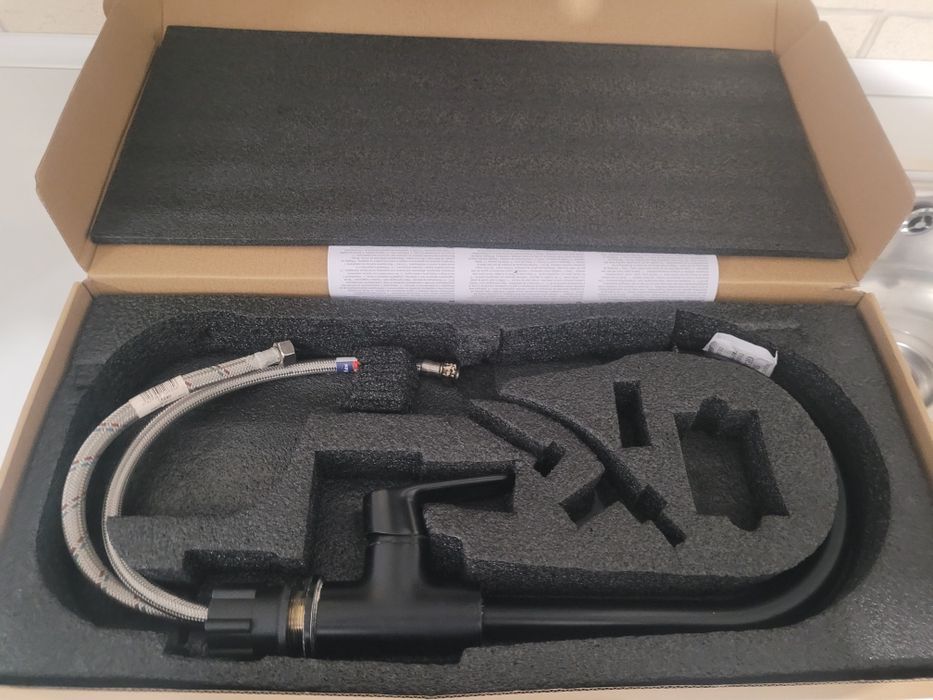 Zlew + bateria + syfon