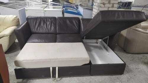 Кожаный диван со спальным местом и коробом "Etap Sofa" Европа 200303