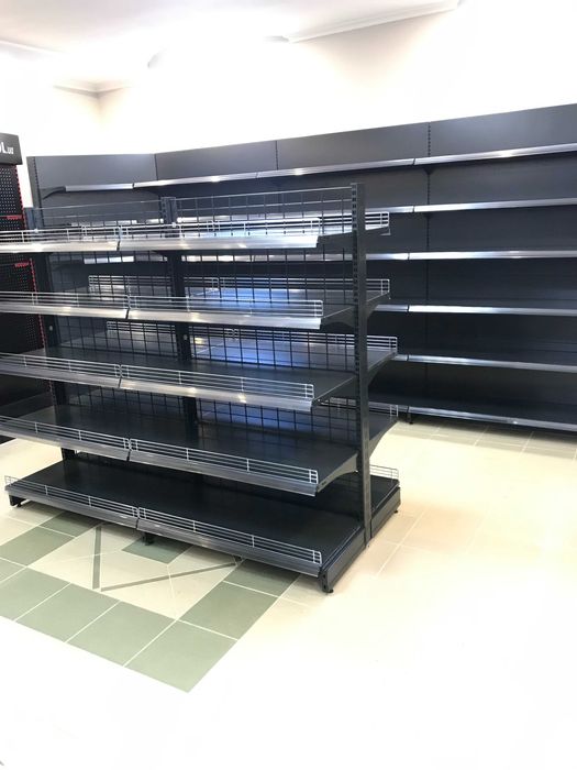 Стелажі торгові | Поличкові стелажі в магазин