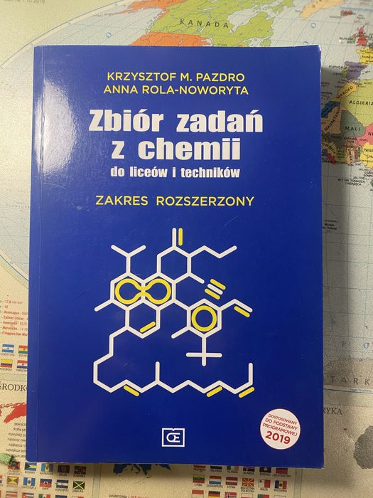 Zbior zadan z chemii, zakres rozszerzony, pazdro