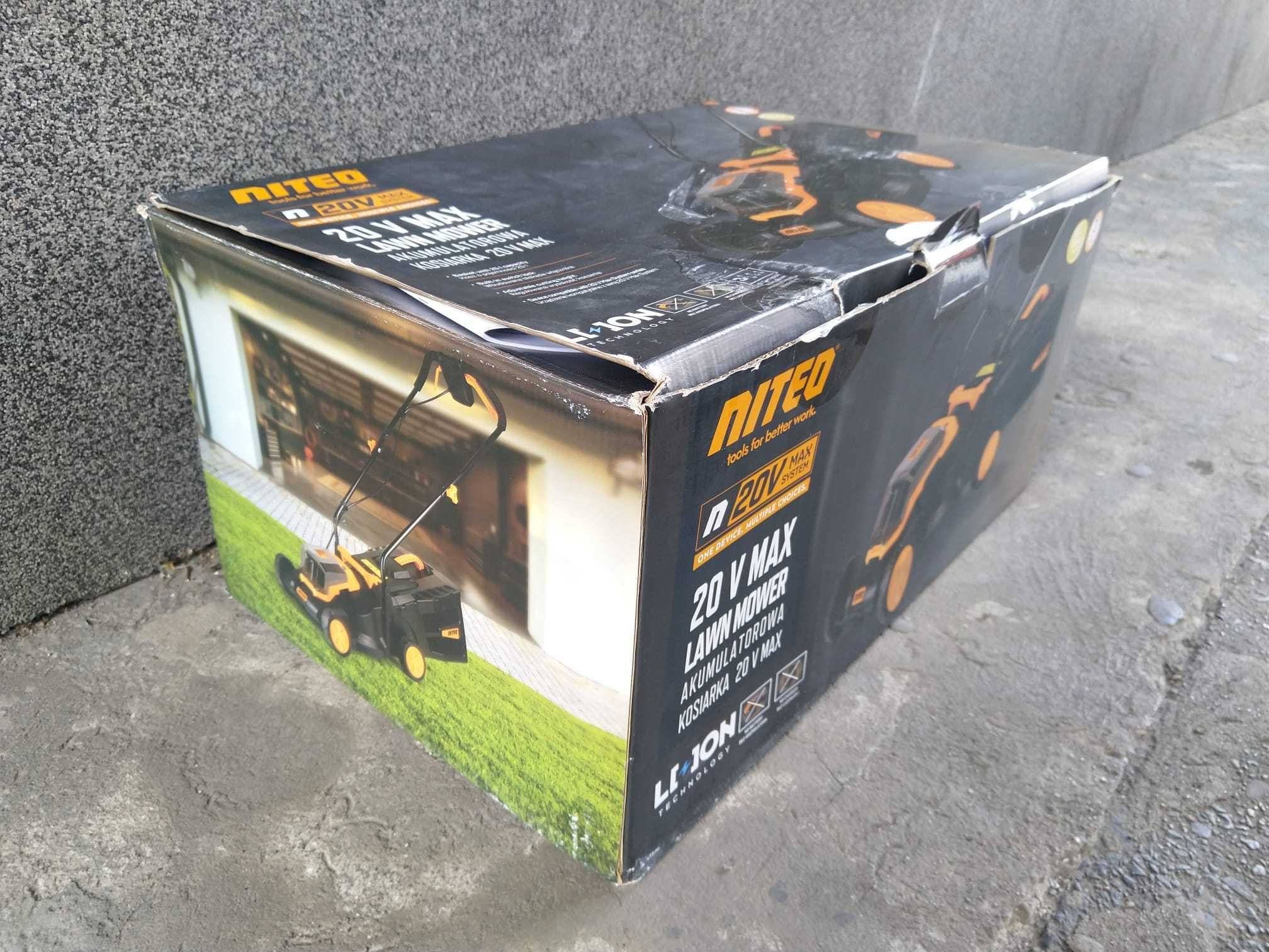 NOWA Kosiarka Akumulatorowa Max 20 V z Koszem 25L NITEO