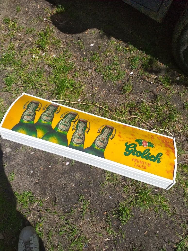 Grolsch baner podświetlany dwustronny