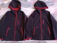 2 kurtki Softshell quechua dla dzieci 115/124