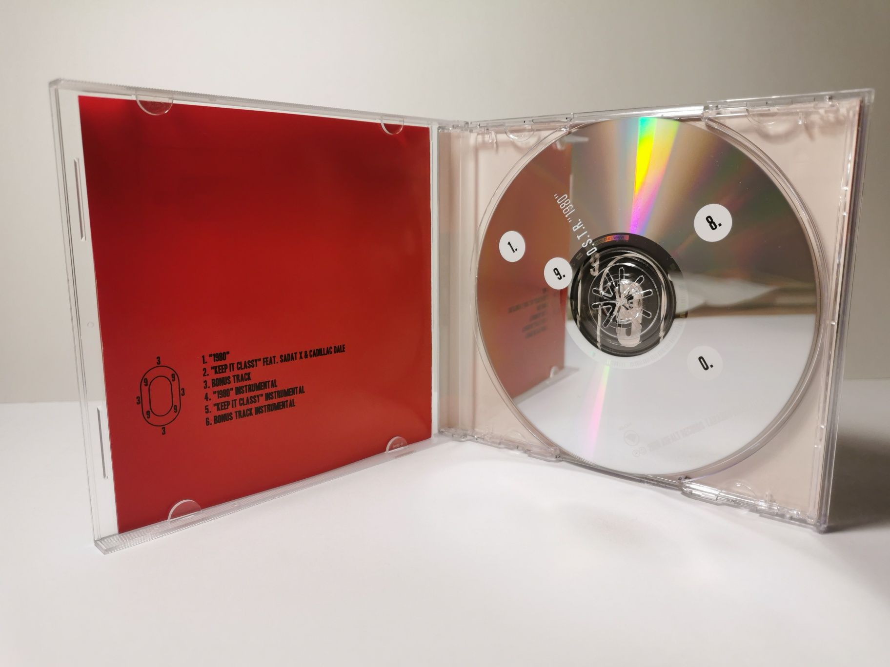 O. S. T. R. singiel "1980", CD, wersja limitowana, 620/2000