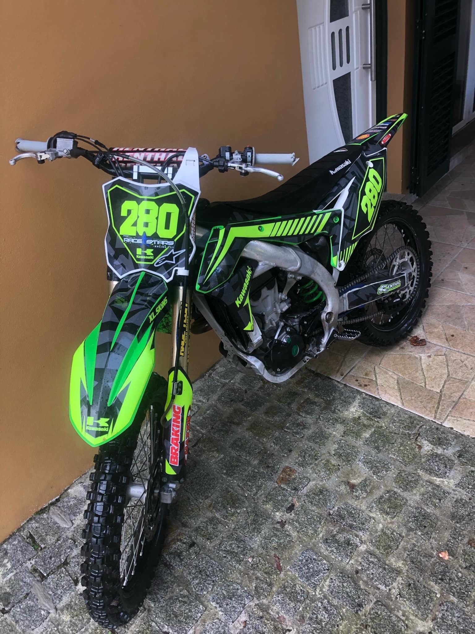 Kawasaki kxf 450 de 2018