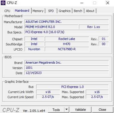 i5 11400F + Asus Prime H510 + GTX 1060 + Ram 16Gb + SSD M.2 + win10