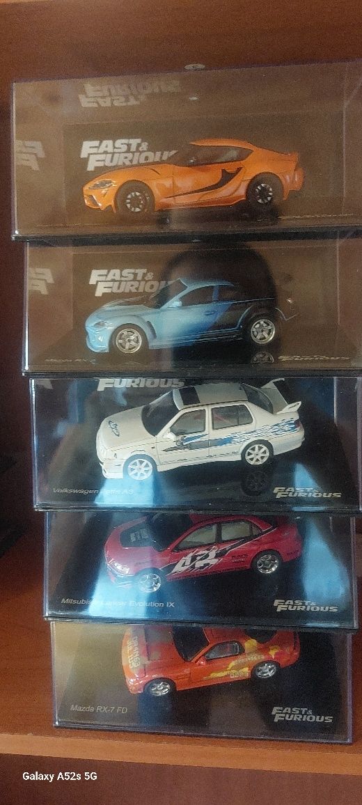 Carros velocidade furiosa 1:43