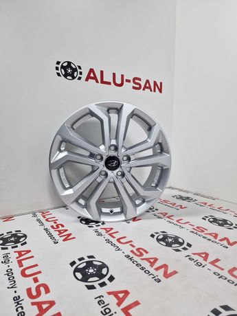 NOWE alufelgi HYUNDAI 17" 5x114,3 Elantra I30 I40 Tucson - Srebrne