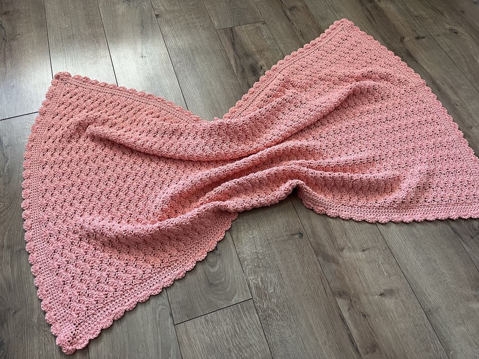 Kocyk szydełkowy dla dziecka