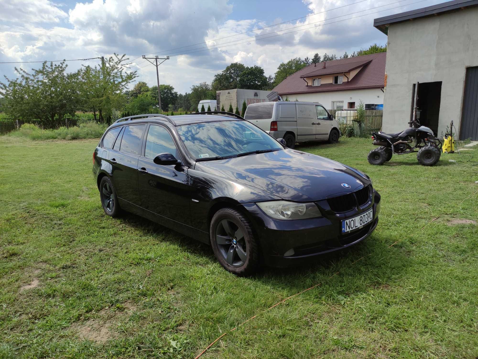 BMW E91 08r. Mega zadbana. Uszkodzona.