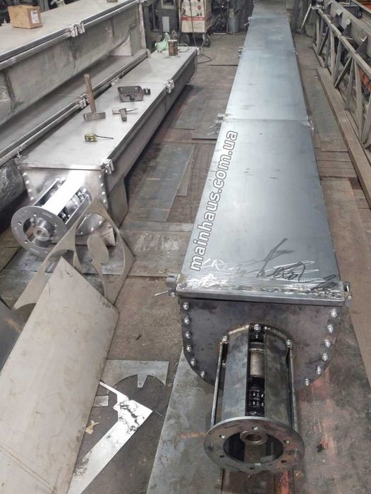 навантажувач для зерна шнековий конвеєр транспортер винтовий