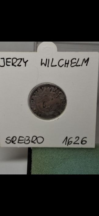 Jerzy Wilchelm 1626 moneta srebrna