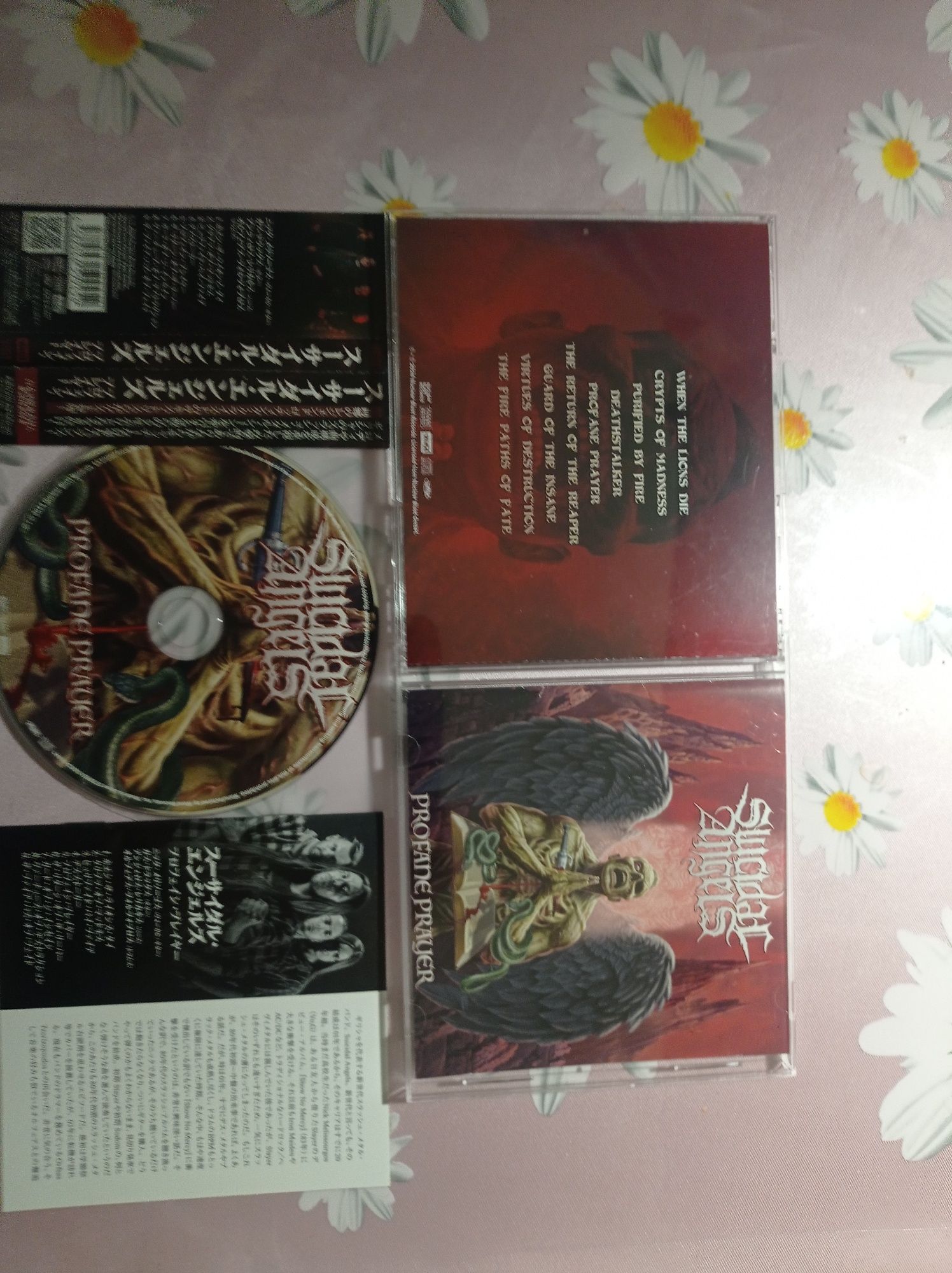 CD SUICIDAL ANGELS – Profane Prayer, 2024, made in Japan