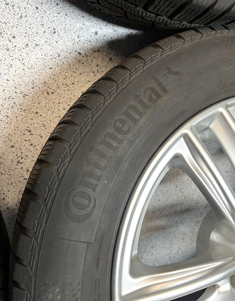 Felgi KBA 49464/ BROCK 5x112 r16 / CONTINENTAL Winter Contact TS860S
