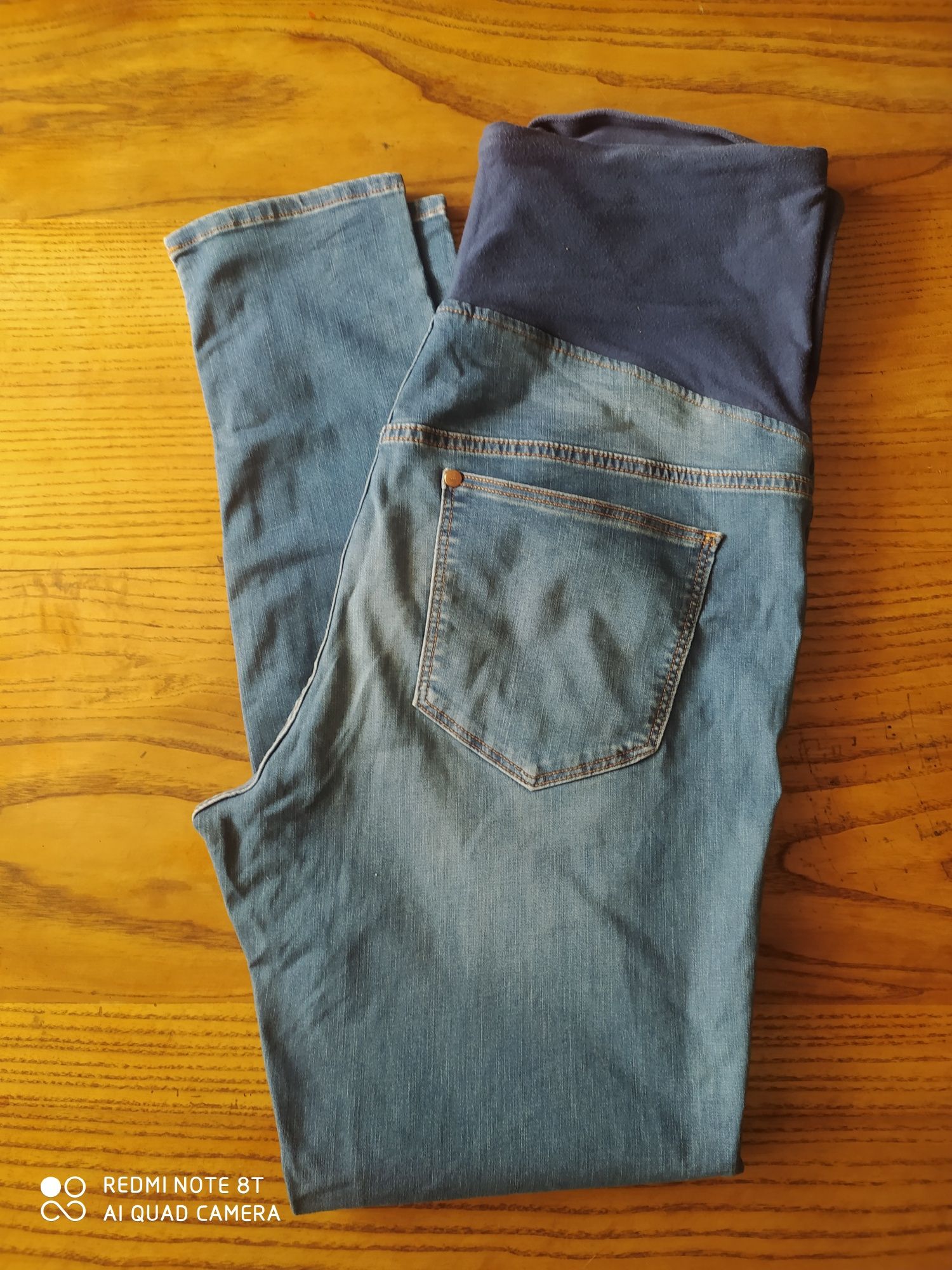 Spodnie ciążowe jeans 46