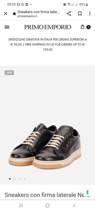 Мужские спортивные туфли Primo Emporio